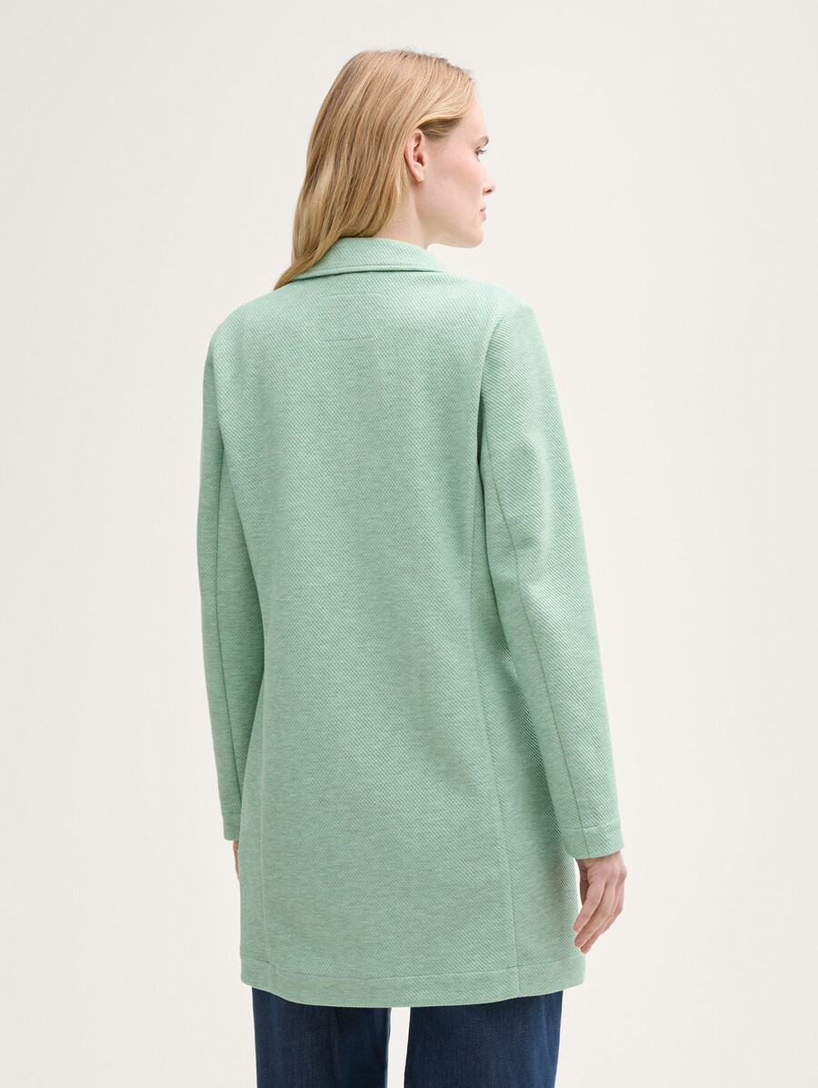 cappotto con collo a revers