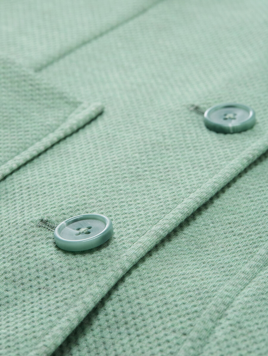 cappotto con collo a revers