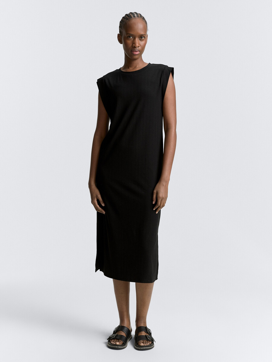 abito midi a t-shirt