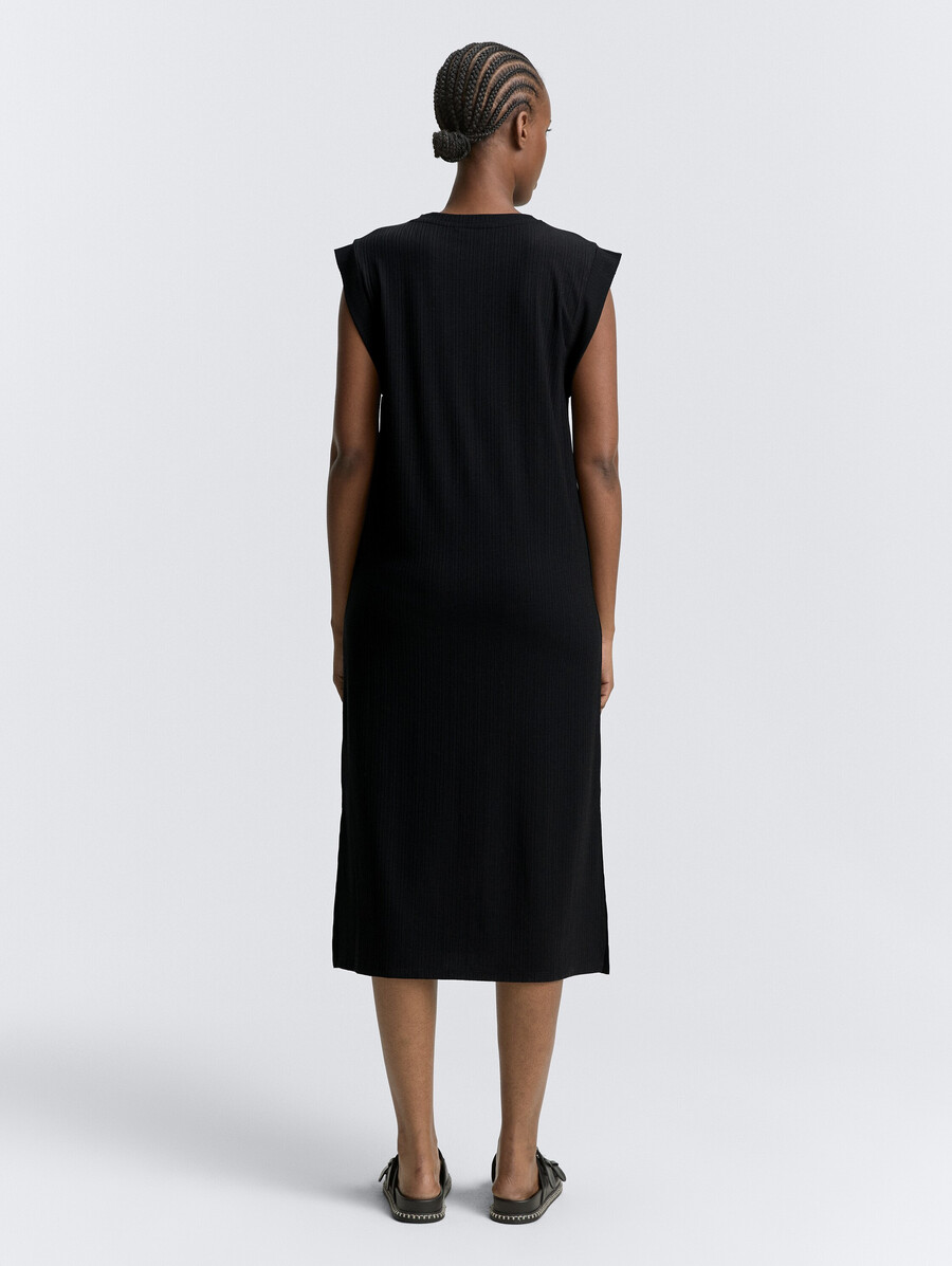 abito midi a t-shirt