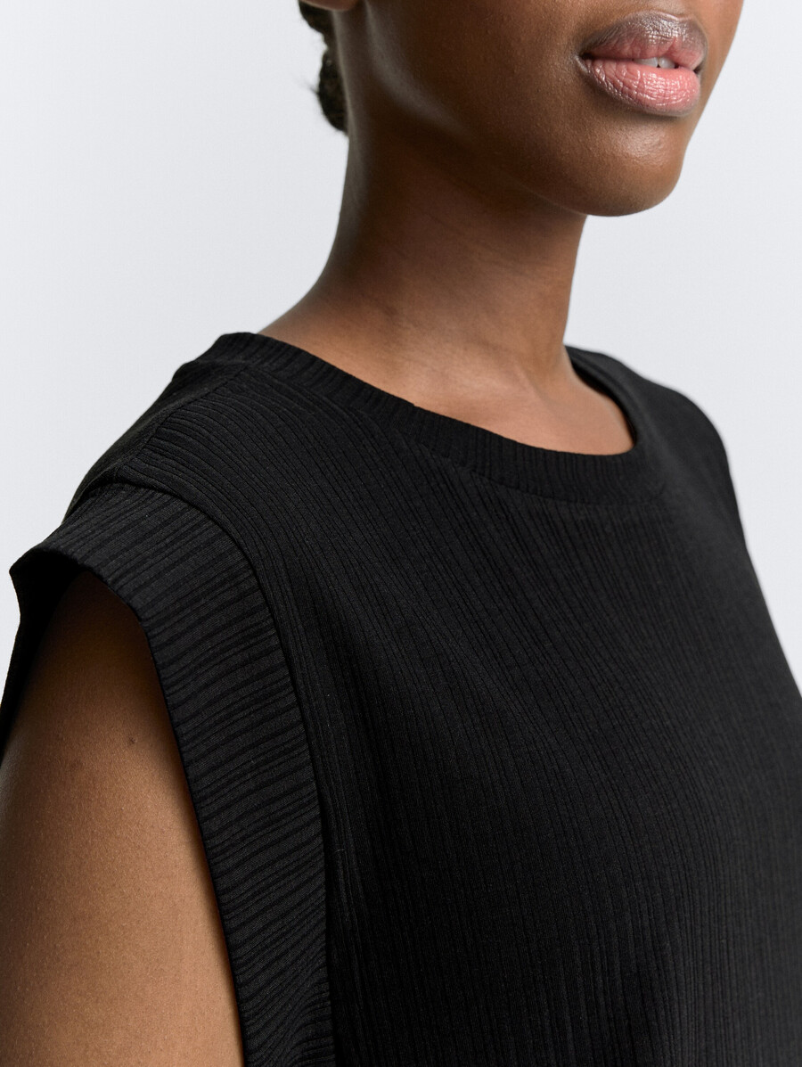 abito midi a t-shirt