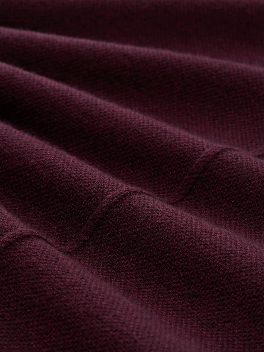 taglie forti - abito in maglia con collo alto