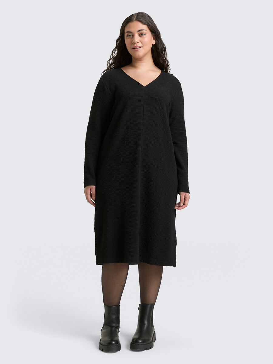 plus size - abito con effetto glitter