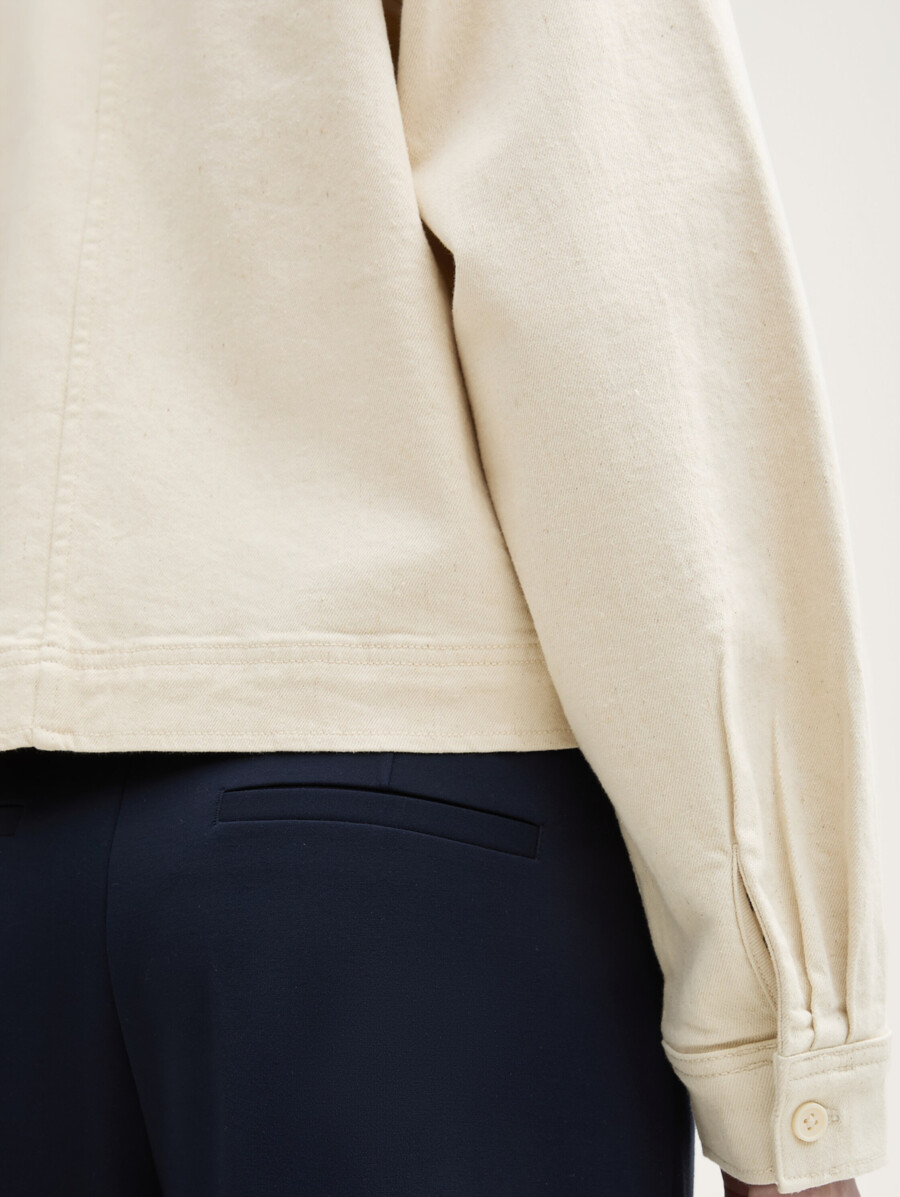 giacca overshirt con tasche