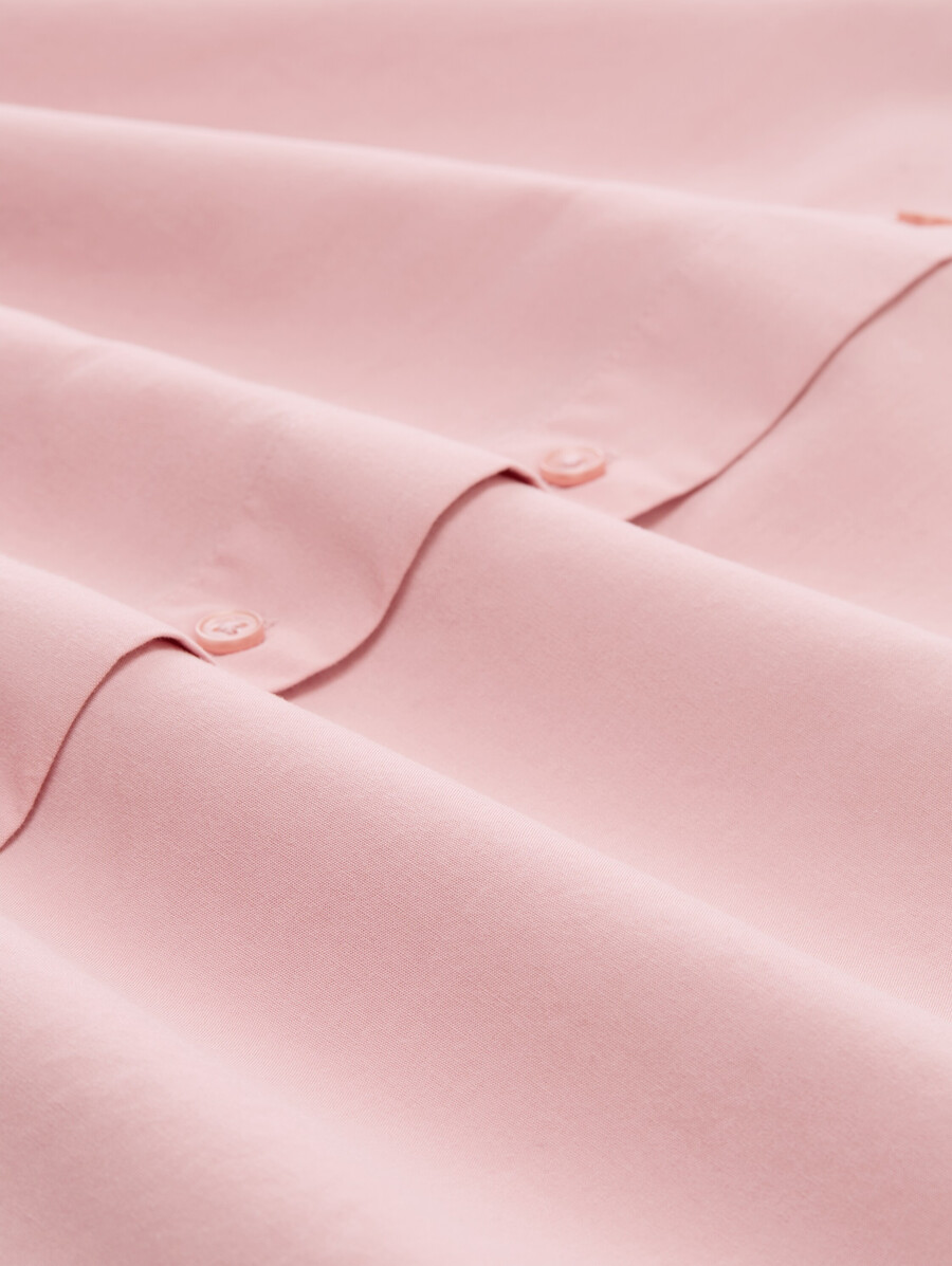 blusa in popeline dalla vestibilità ampia