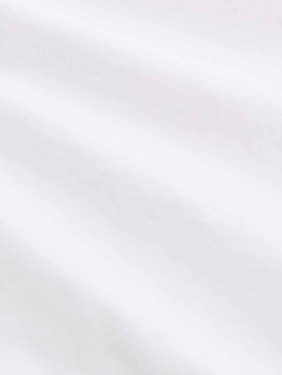 blusa in cotone dalla vestibilità squadrata