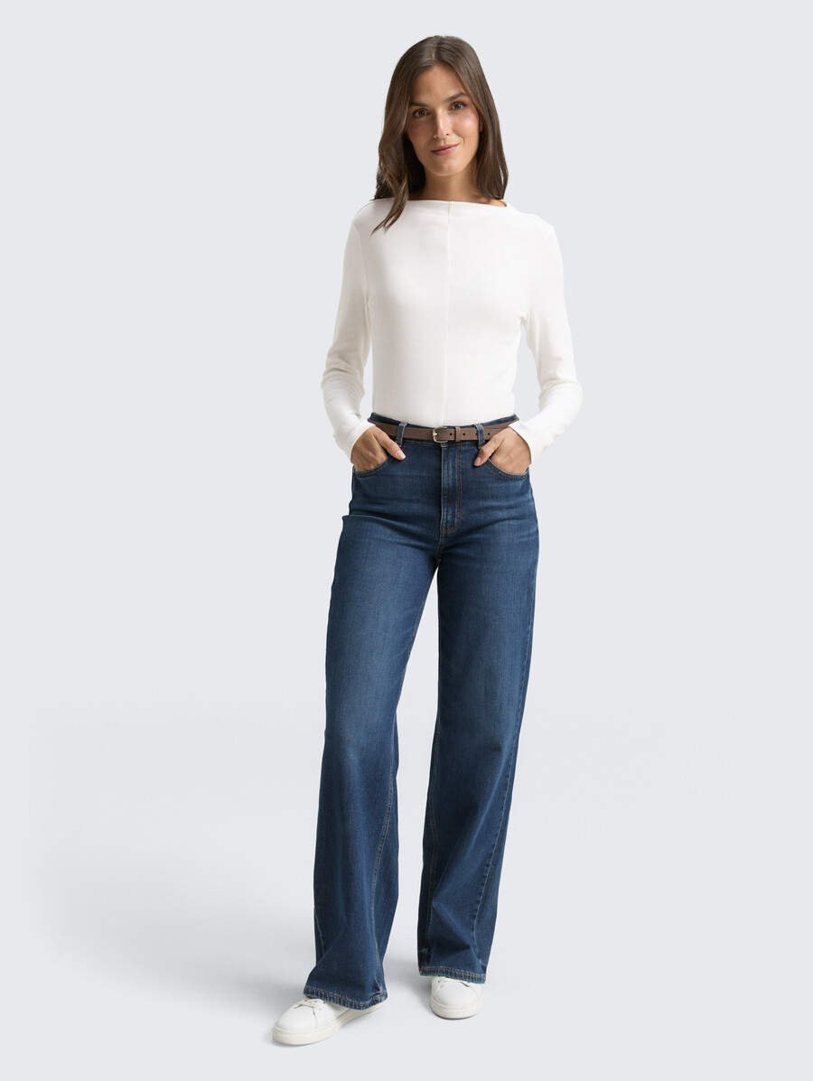camicia a maniche lunghe slim fit