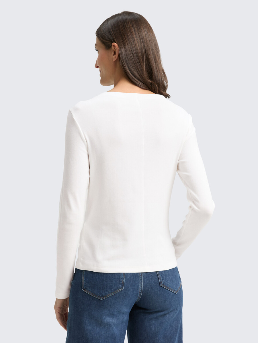 camicia a maniche lunghe slim fit