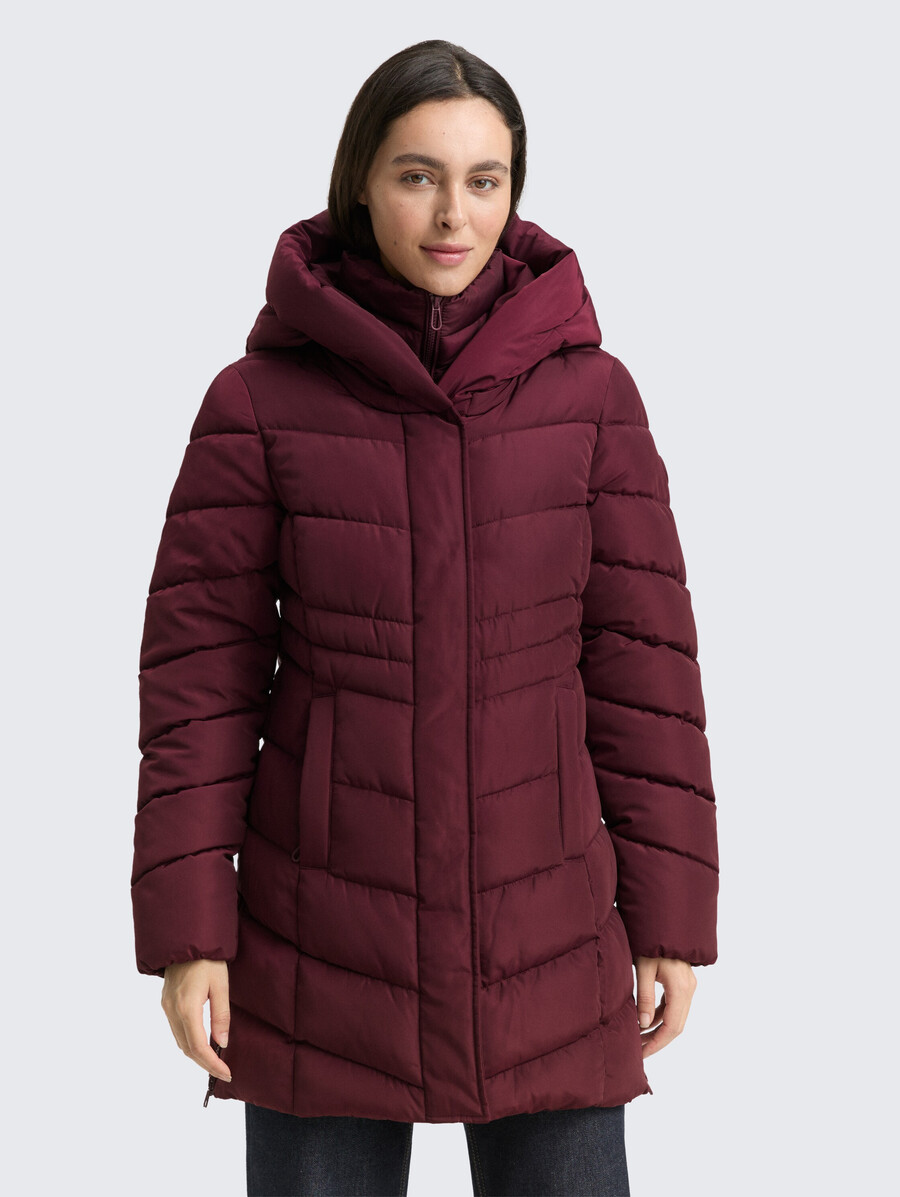 piumino in look 2 in 1