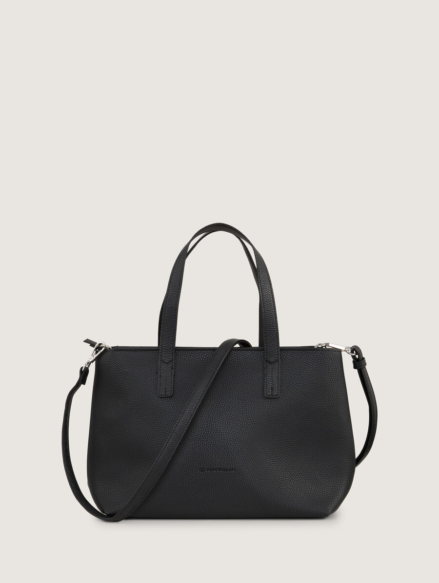 shopper ttmarla con piccolo logo in rilievo