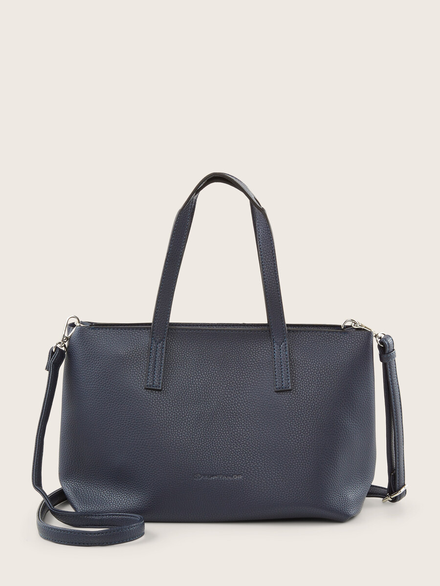shopper ttmarla con piccolo logo in rilievo