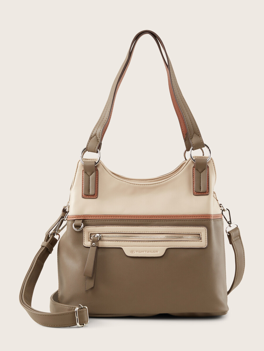 shopper ttjule l con blocchi di colore
