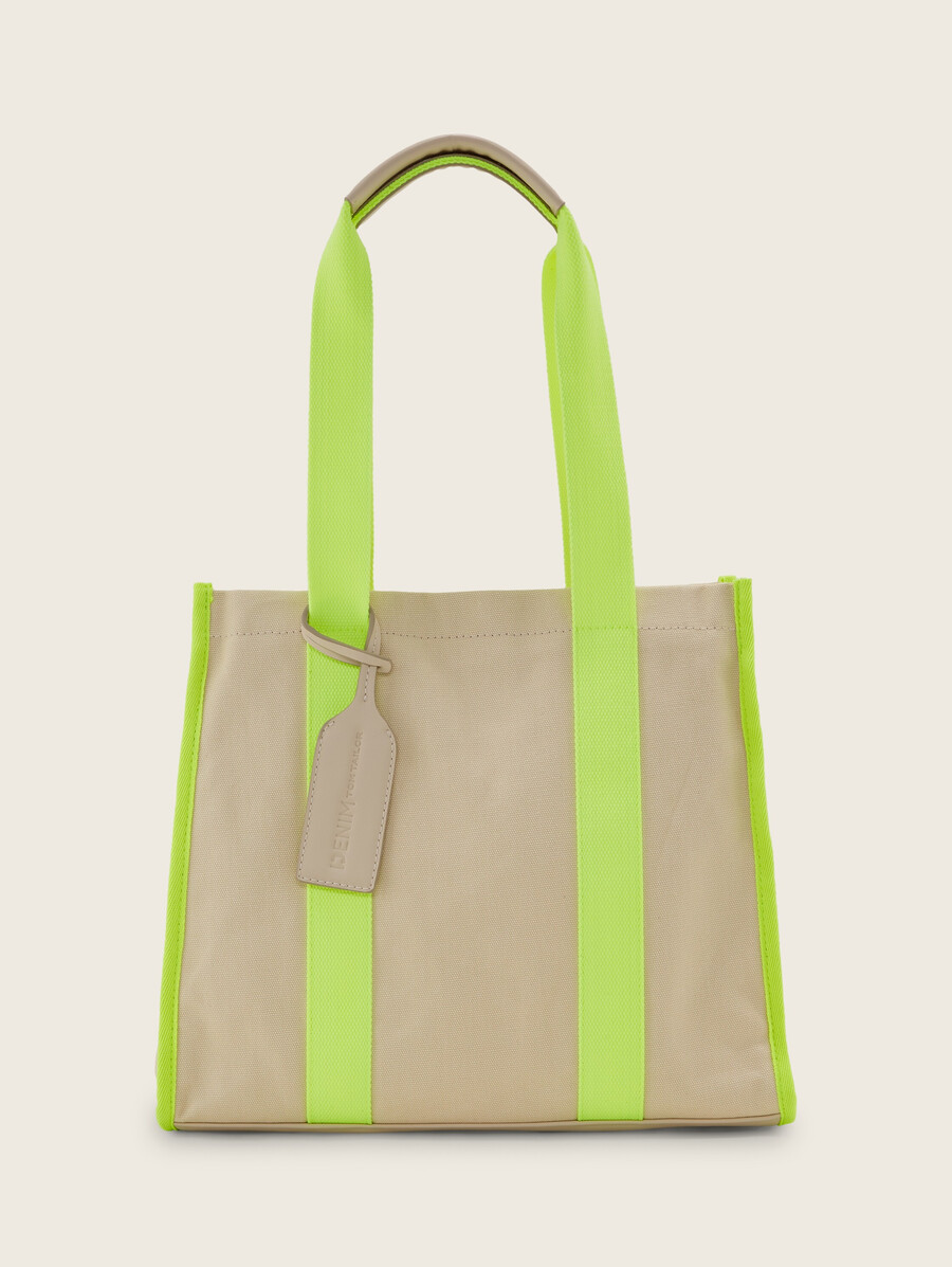 ttalani l shopper in colori a contrasto