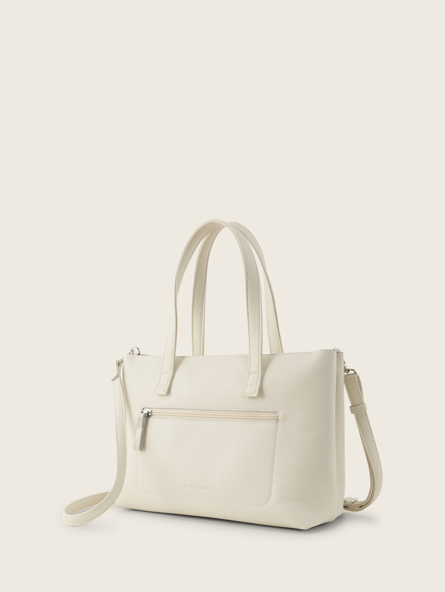 ttelis m shopper con cuciture decorative
