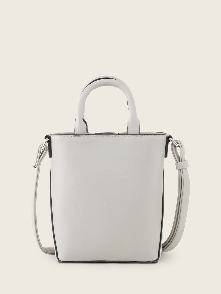 borsa a tracolla ttheidy s con logo in rilievo