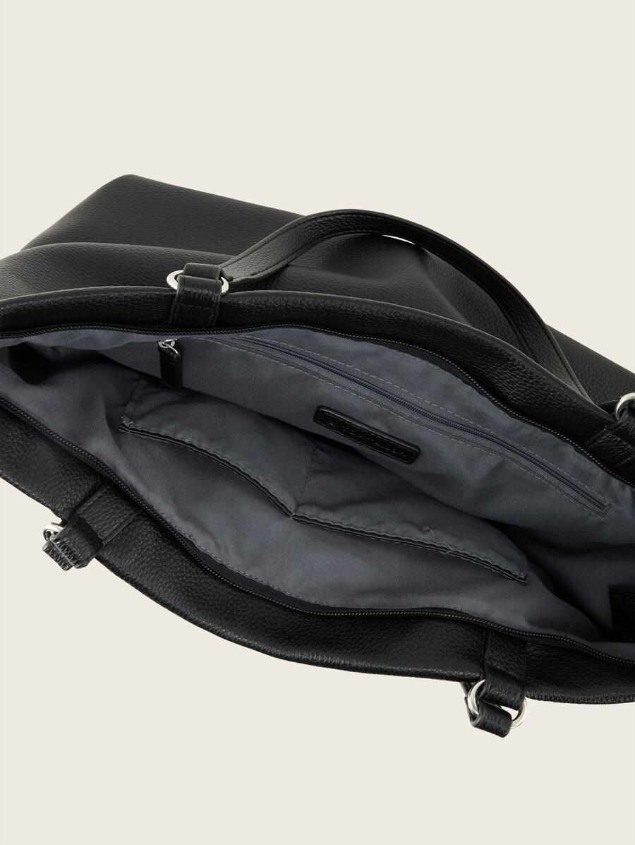 shopper ttbeca l con dettagli zip