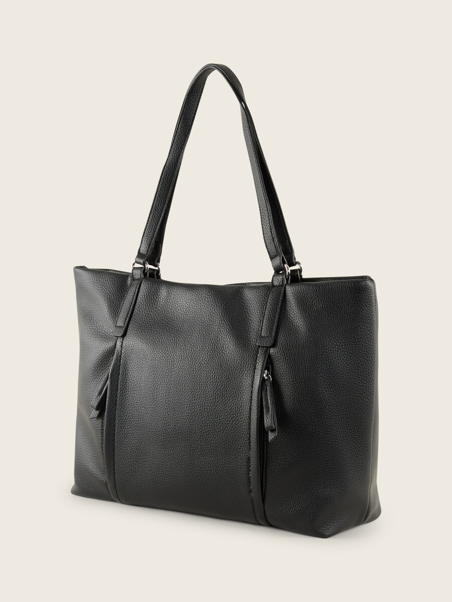 shopper ttbeca l con dettagli zip