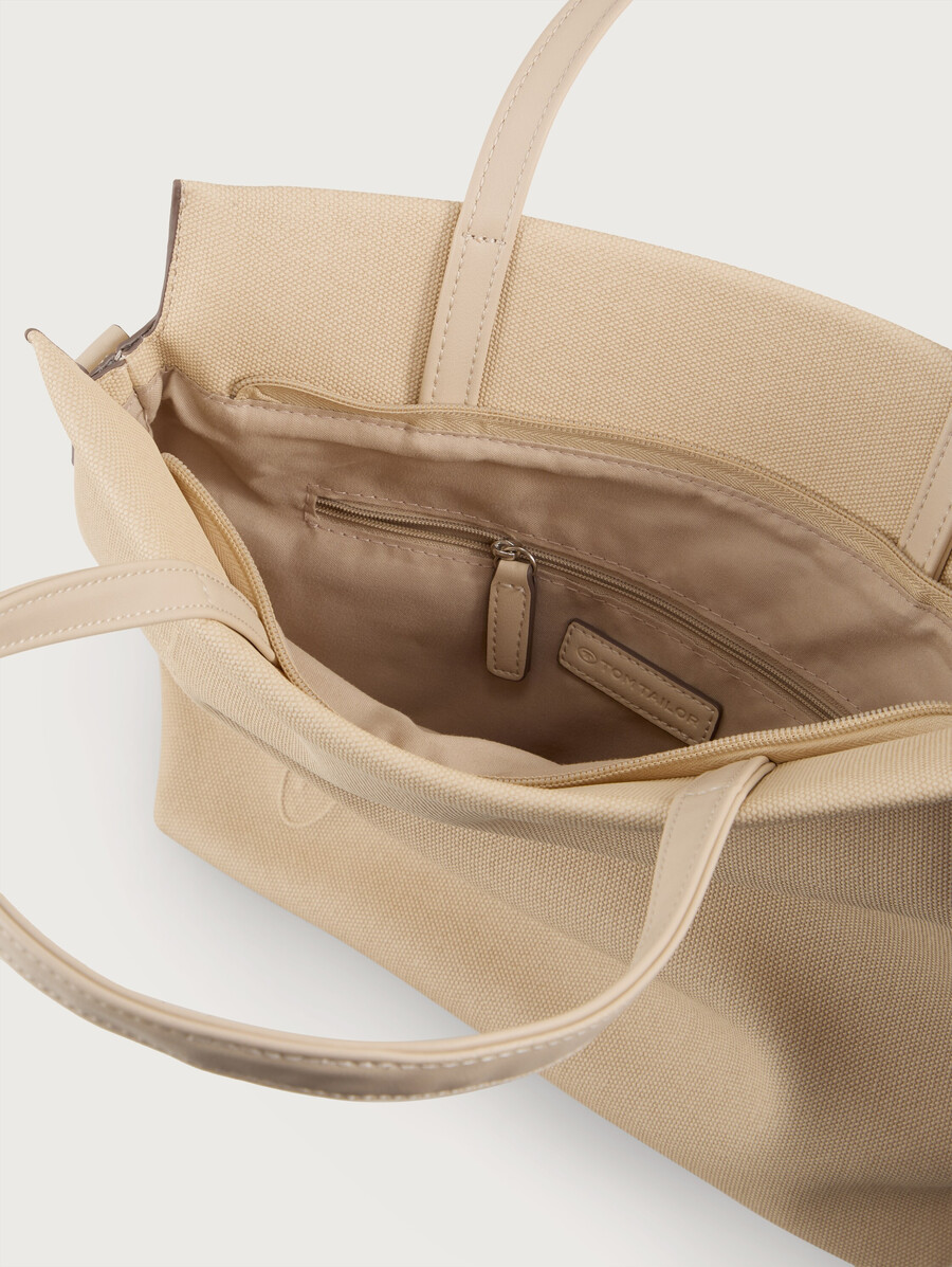 ttrosa m zip shopper con doppio cinturino