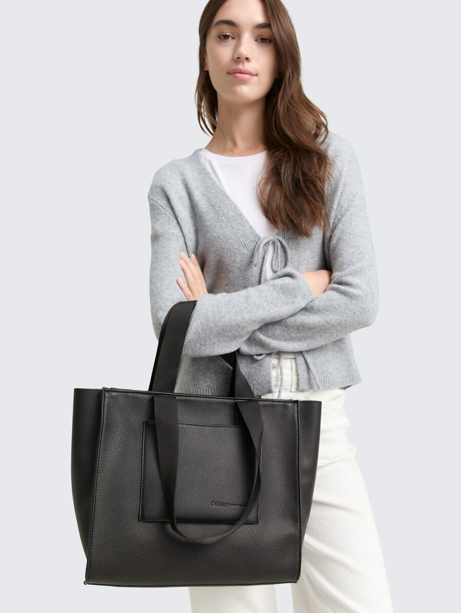 borsa shopper ttaisha l realizzata in similpelle