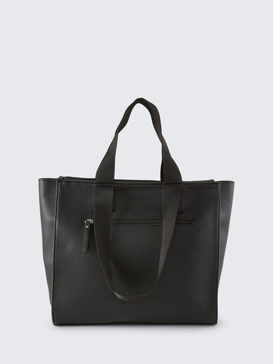 borsa shopper ttaisha l realizzata in similpelle