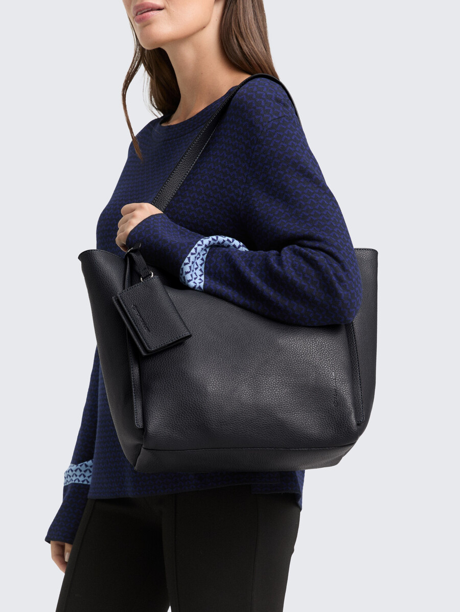 shopper ttamarea l con borsa pendente staccabile