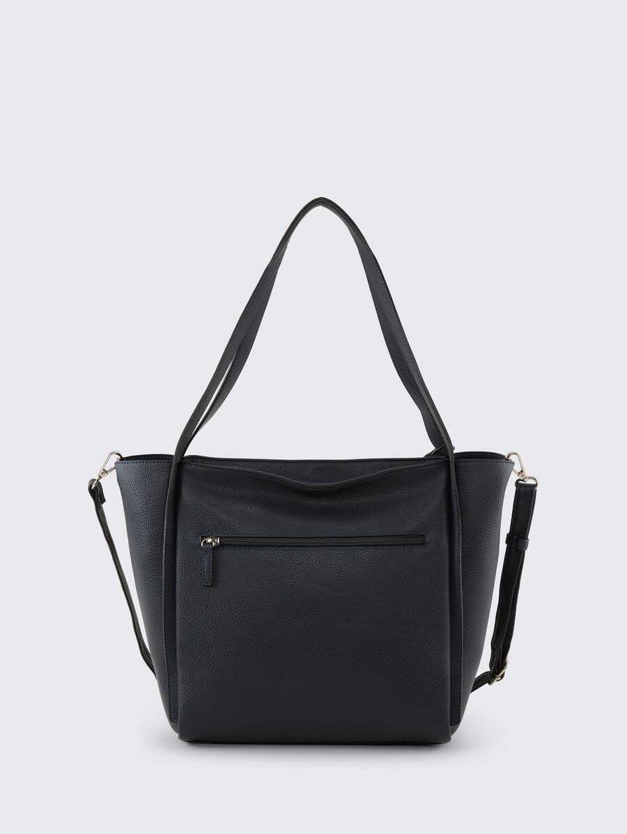 shopper ttamarea l con borsa pendente staccabile