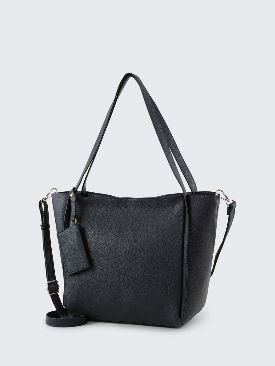 shopper ttamarea l con borsa pendente staccabile