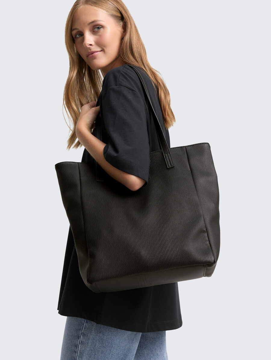 borsa shopper ttarona cord m in similpelle