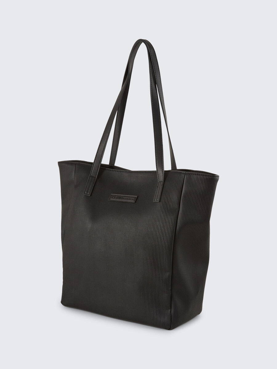 borsa shopper ttarona cord m in similpelle