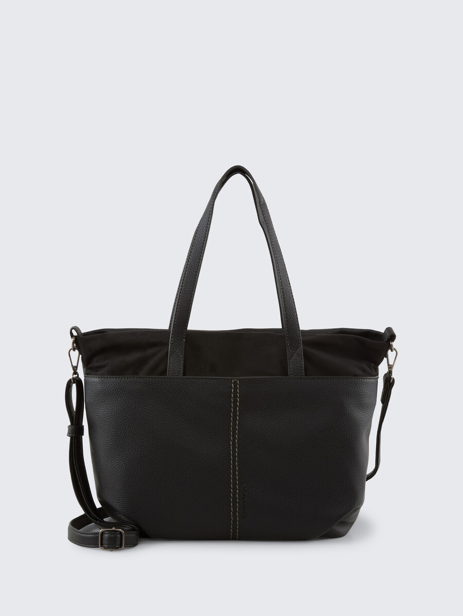 ttmiha l shopper con mix di materiali
