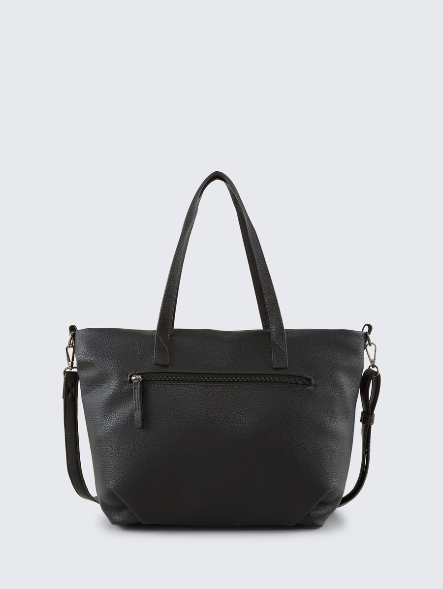 ttmiha l shopper con mix di materiali