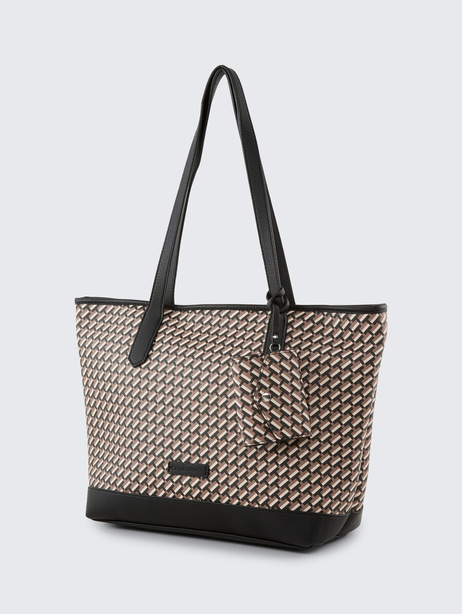 ttxenia l shopper con stampa all-over