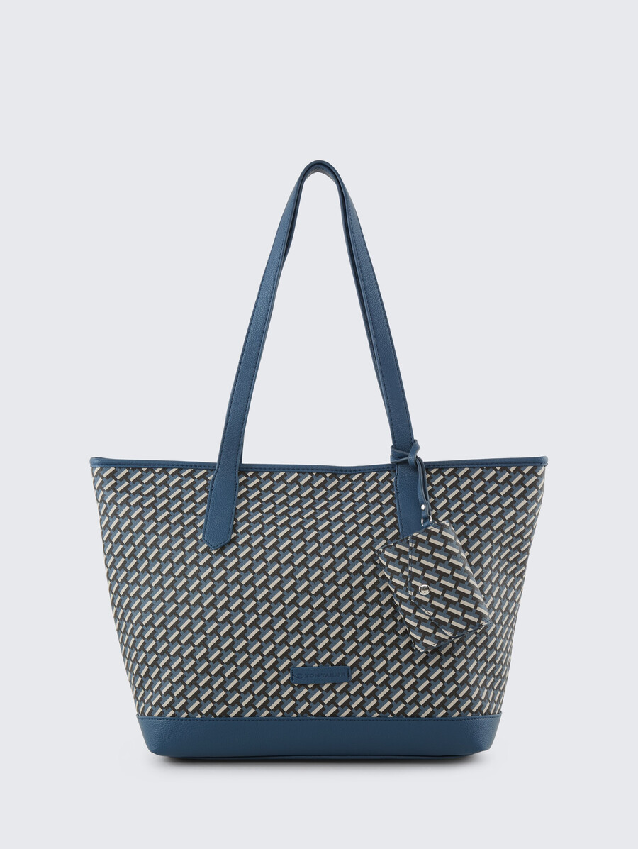 ttxenia l shopper con stampa all-over