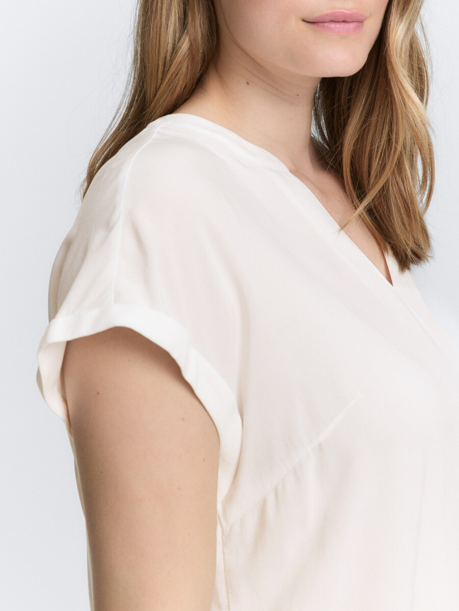 taglie forti - blusa ampia