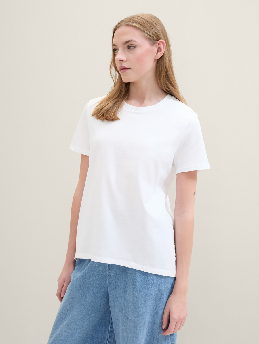 t-shirt in cotone dalla vestibilità ampia