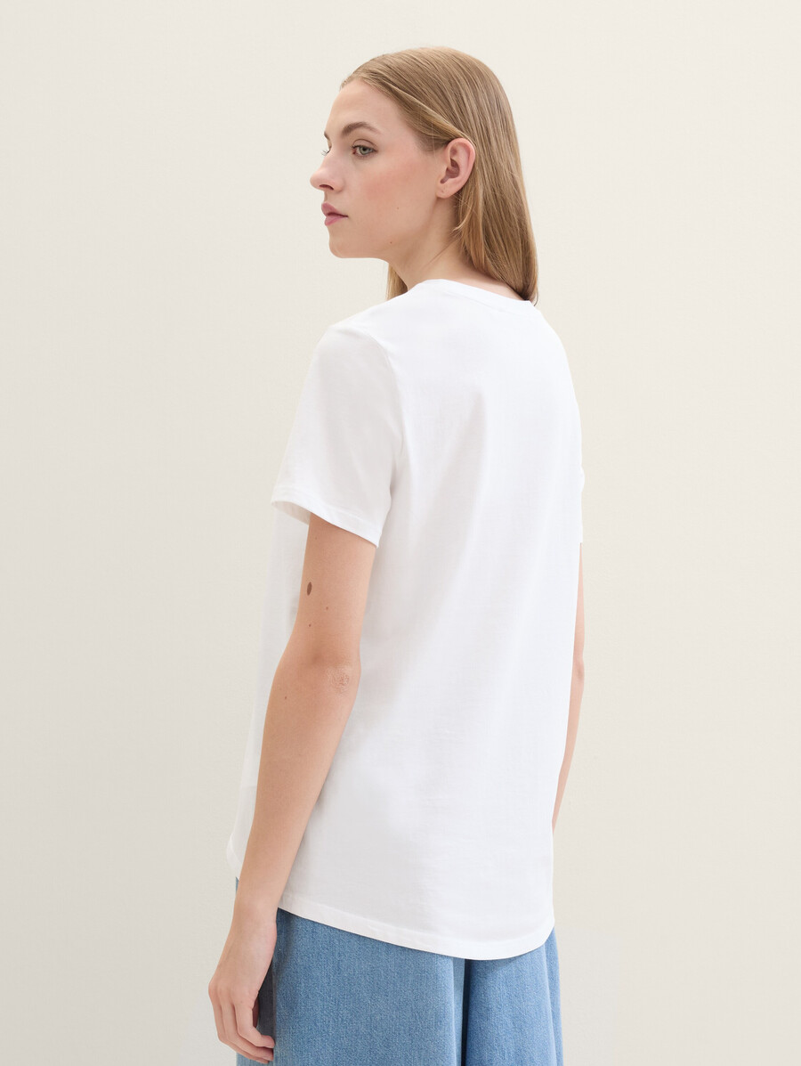 t-shirt in cotone dalla vestibilità ampia