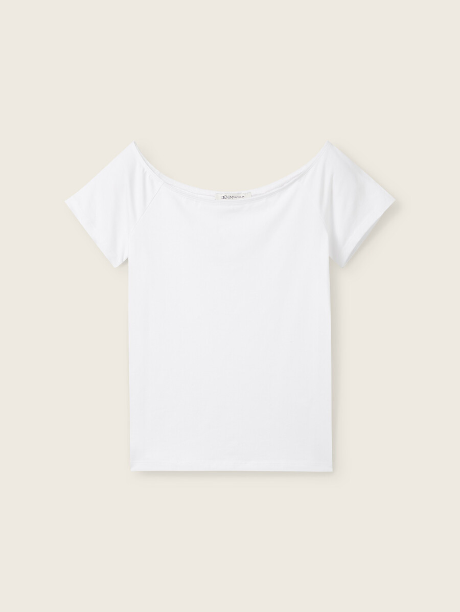 t-shirt in cotone dalla vestibilità ampia