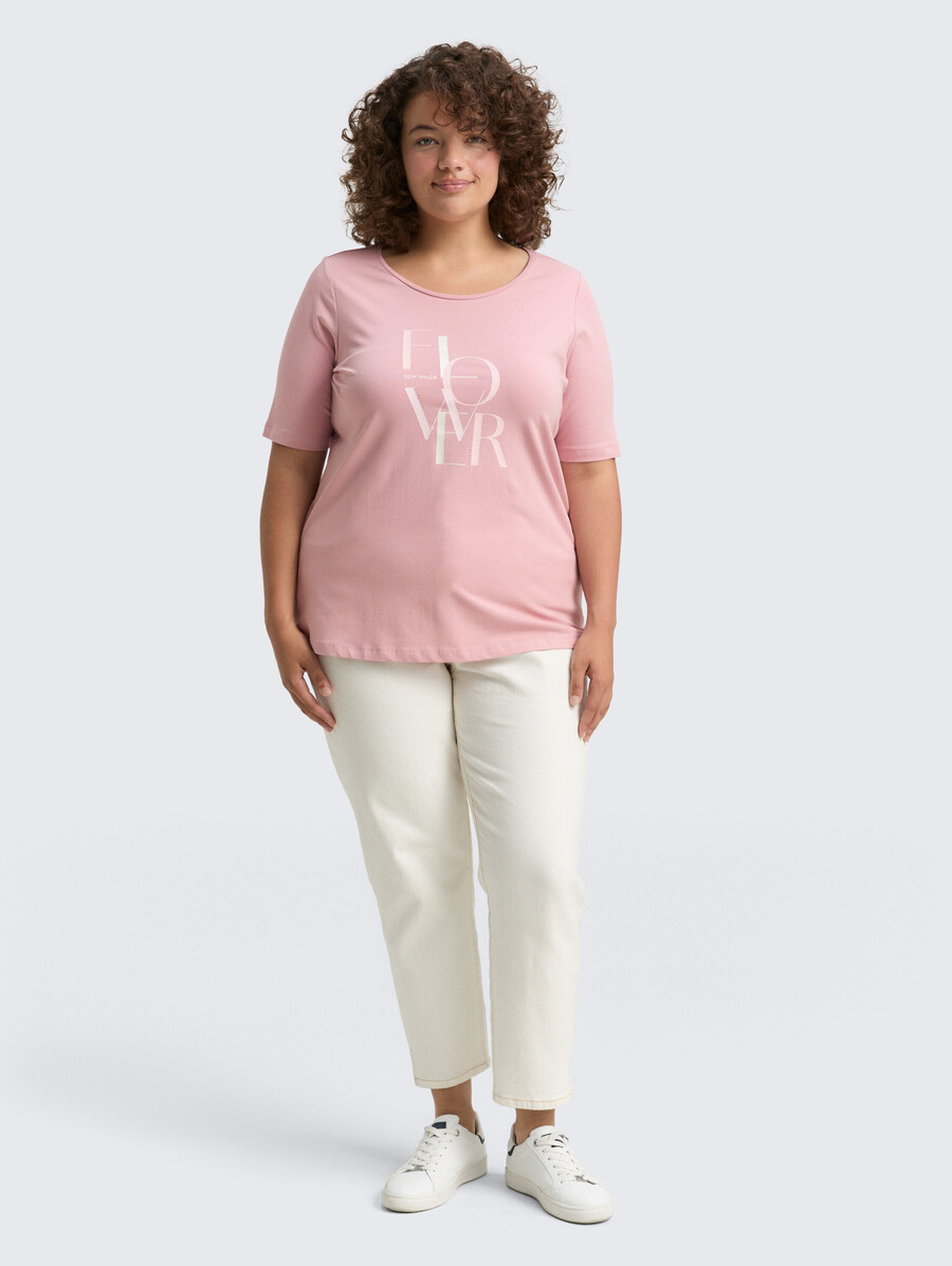 taglie forti - t-shirt con stampa