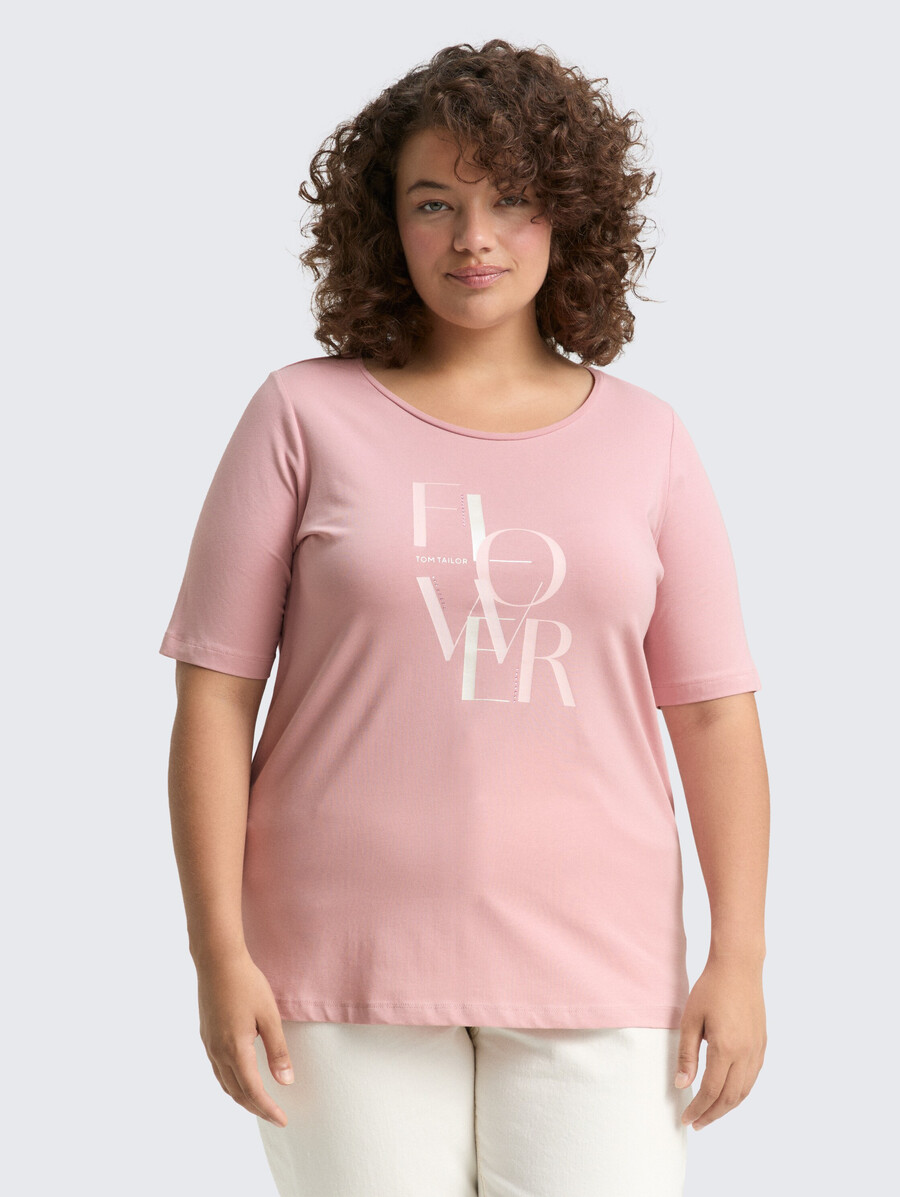 taglie forti - t-shirt con stampa