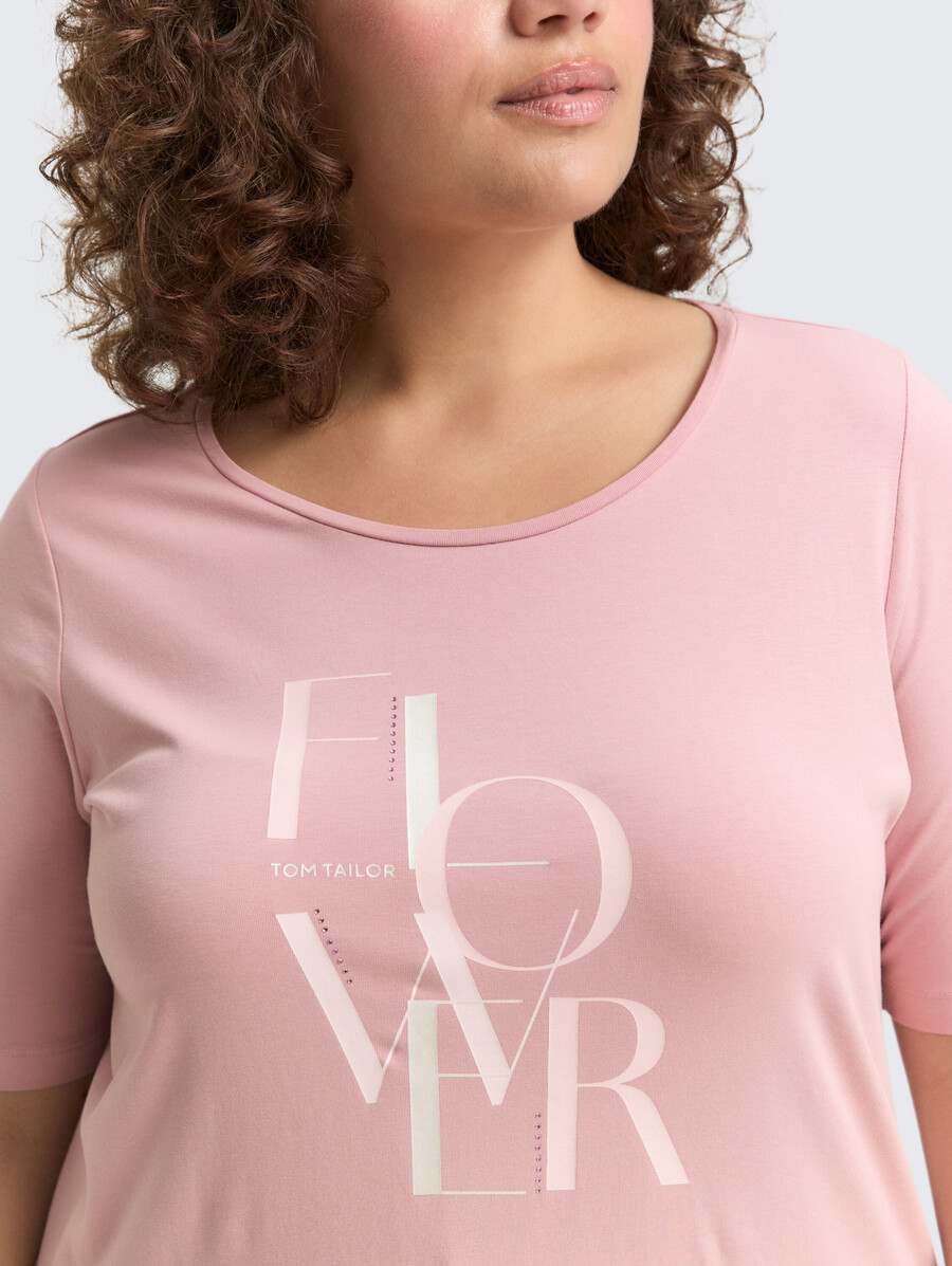 taglie forti - t-shirt con stampa