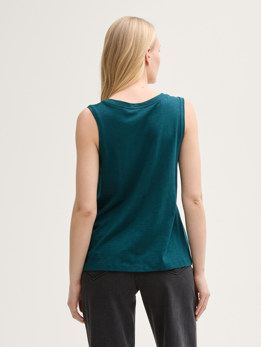 top con scollo tondo