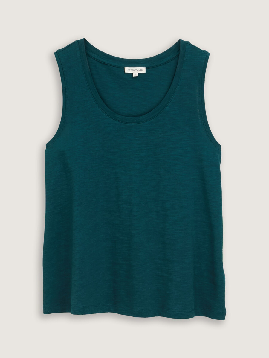 top con scollo tondo