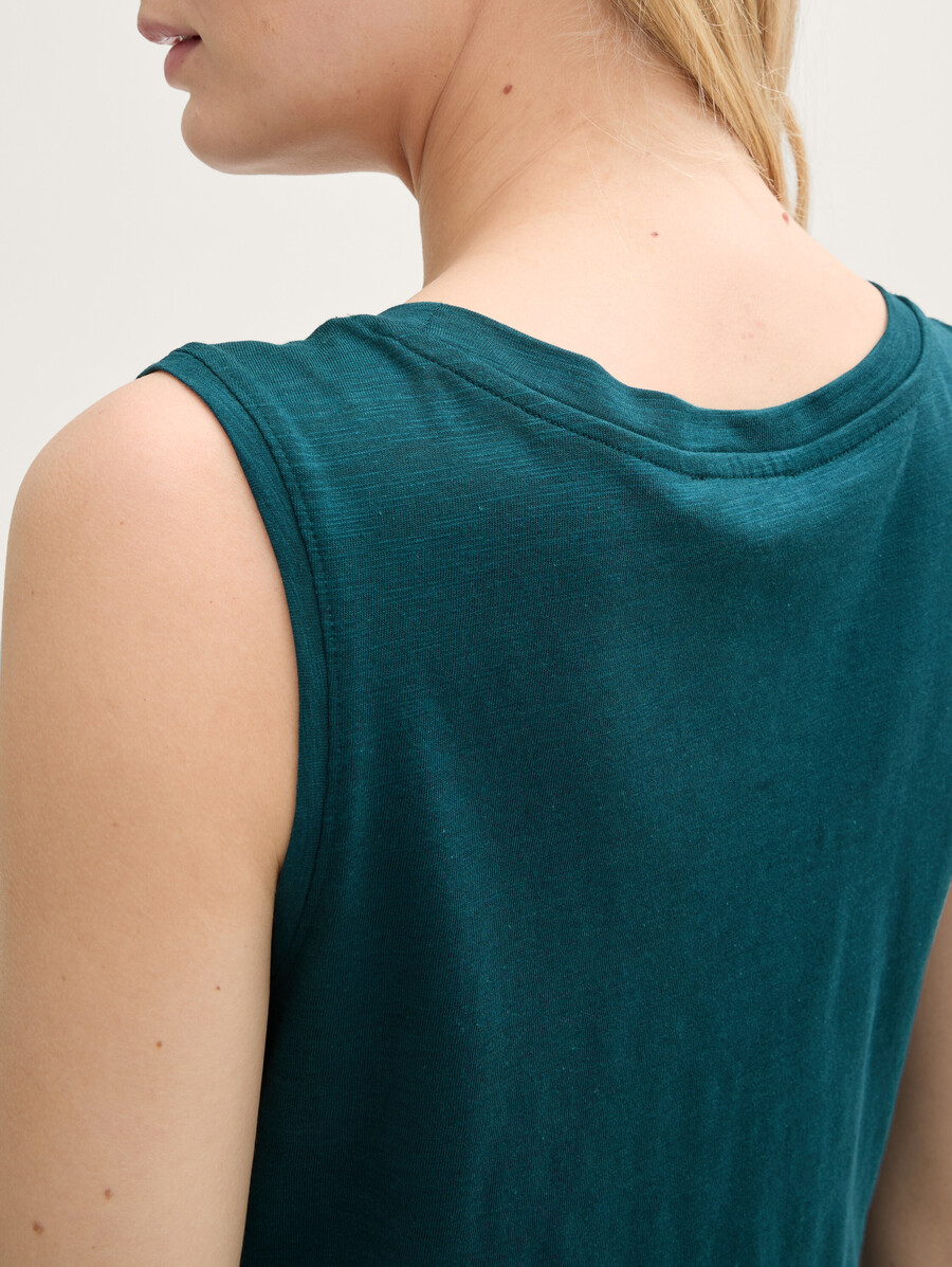top con scollo tondo