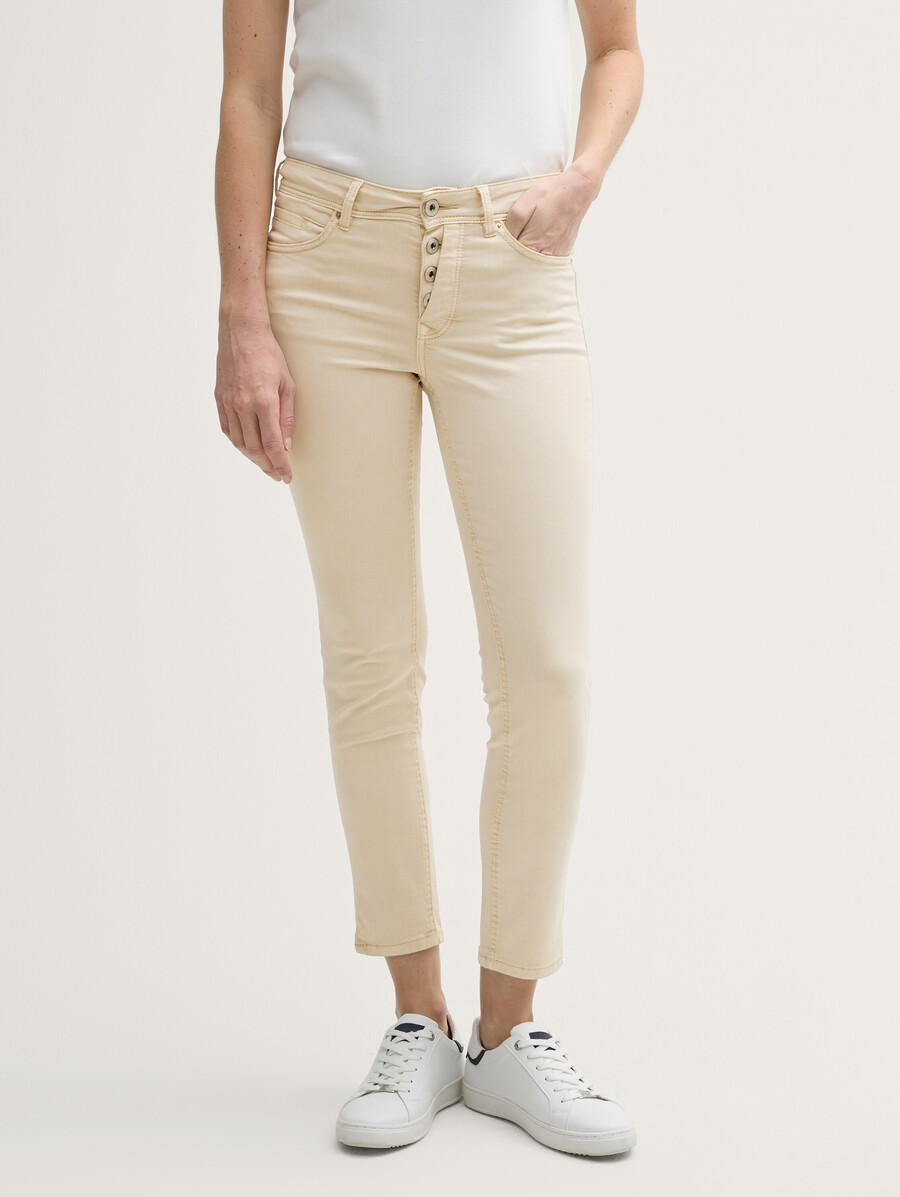 jeans skinny ttalexa con patta abbottonata