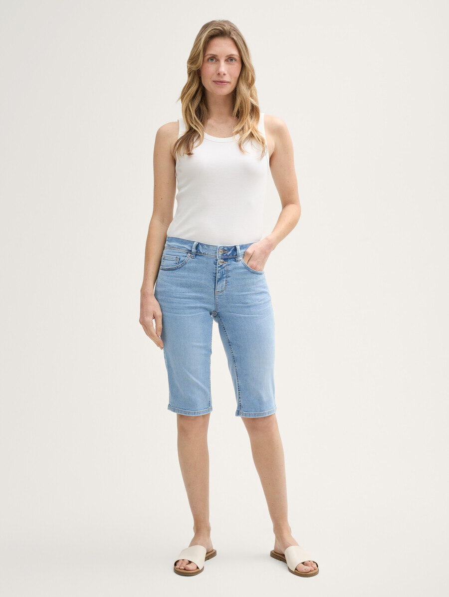 pantaloncini di jeans bermuda slim ttalexa