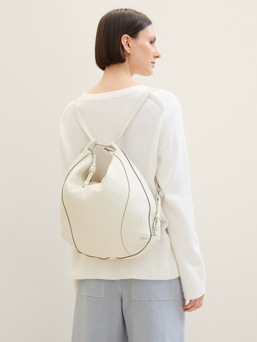 zaino ttmalia l con cuciture decorative