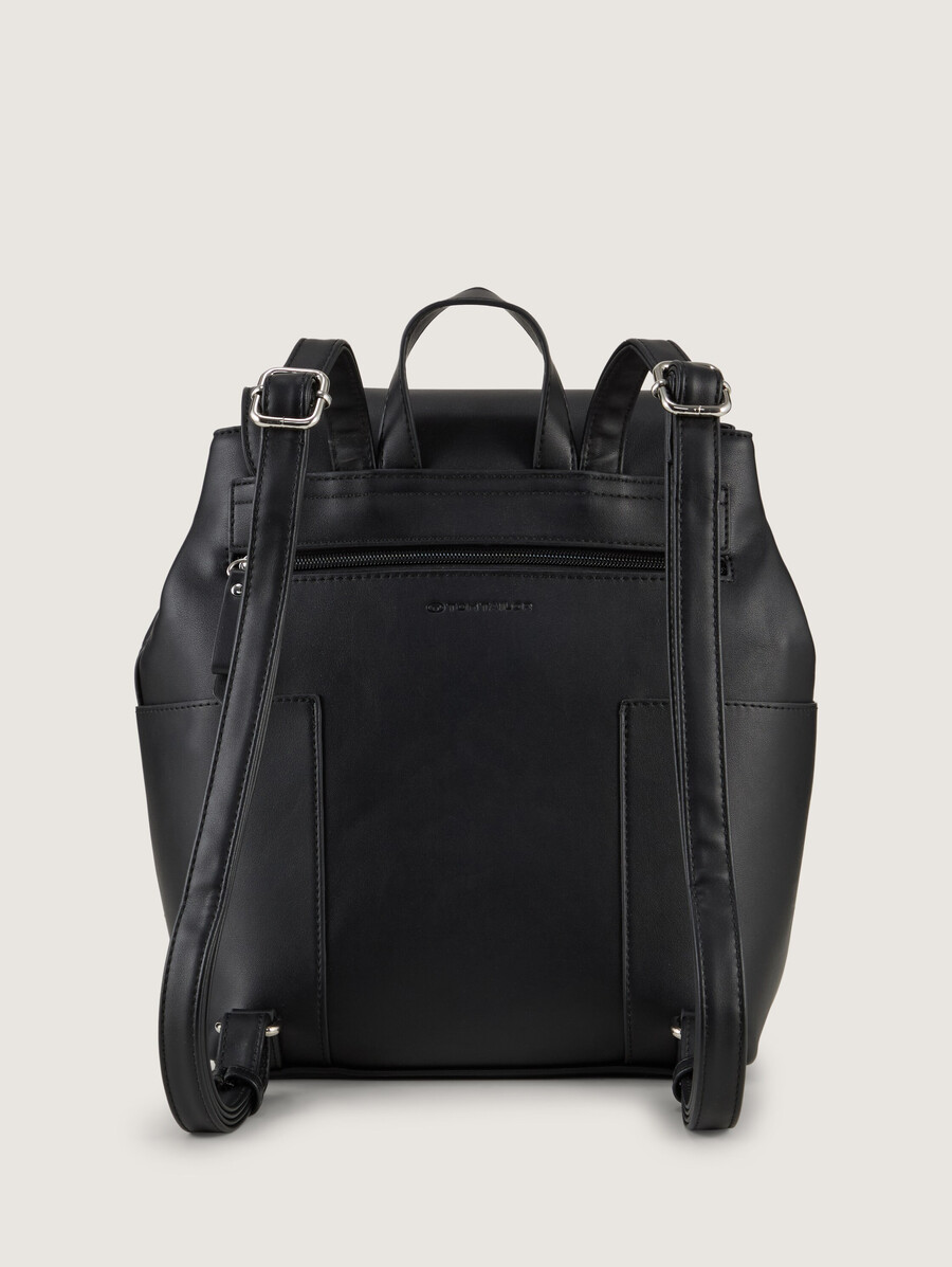 zaino ttwendi m in similpelle con logo in rilievo