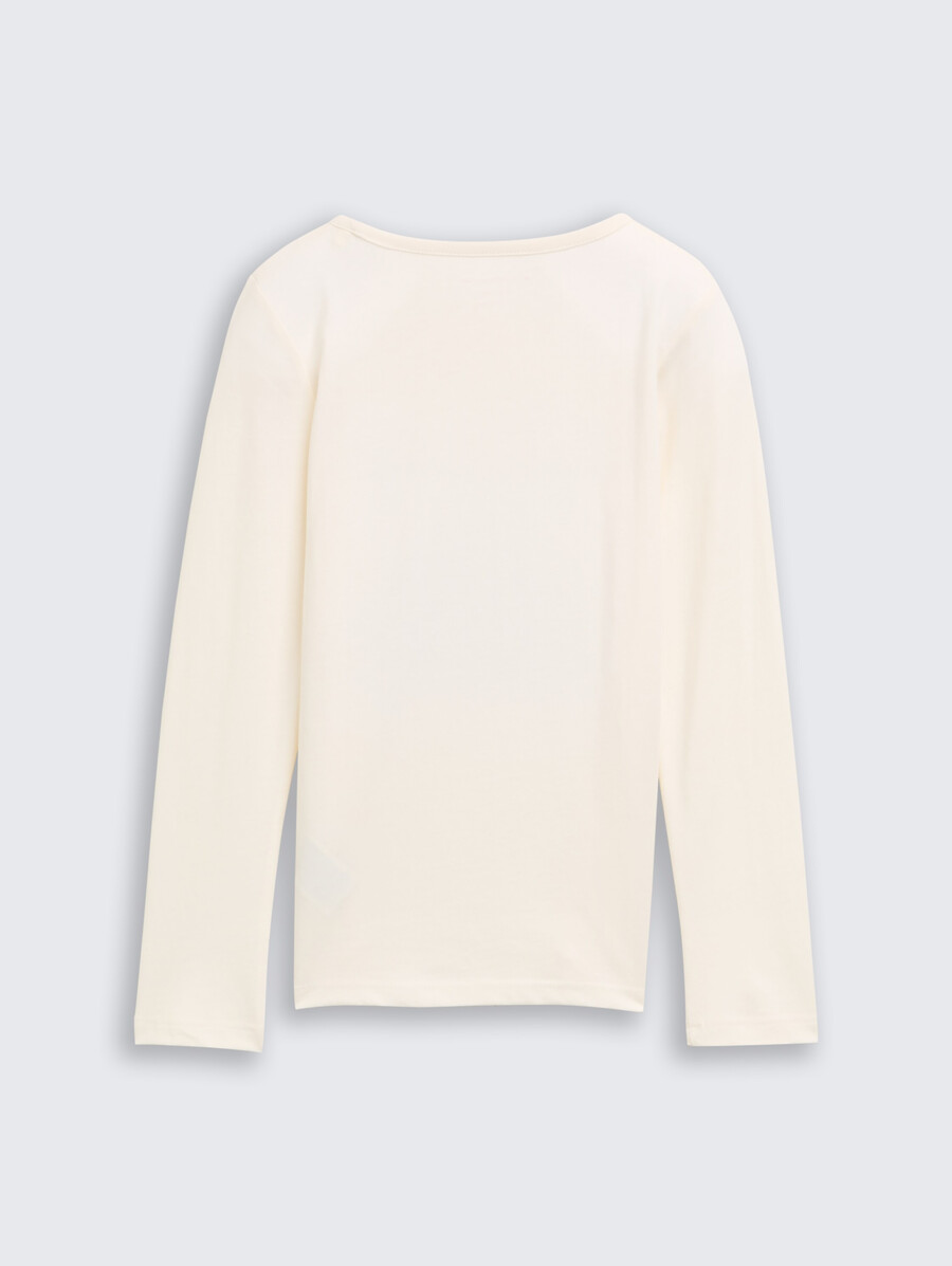 camicia a maniche lunghe con paillettes reversibili