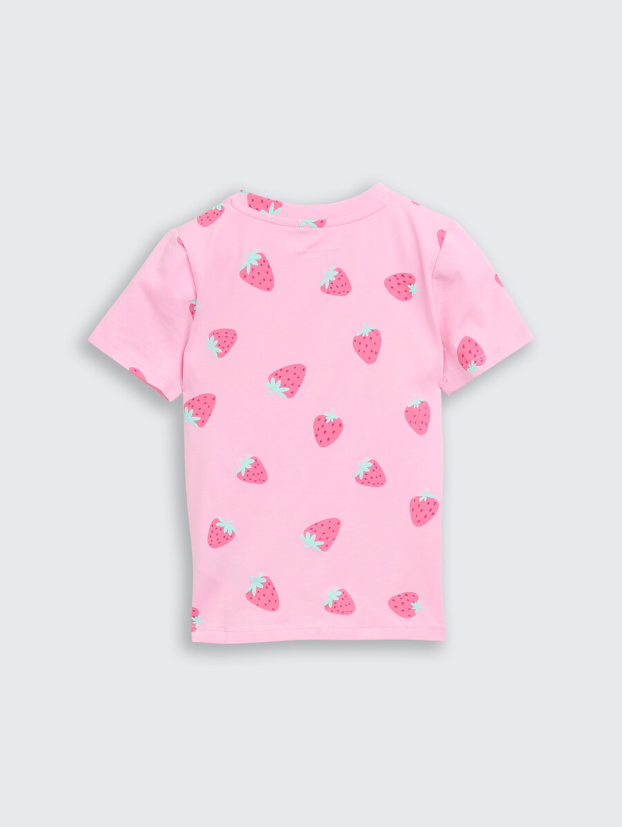 t-shirt con stampa all-over