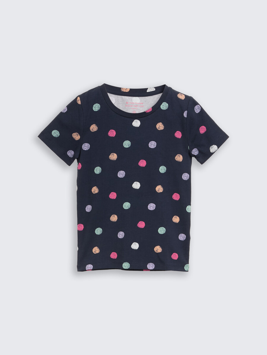 t-shirt con stampa all-over